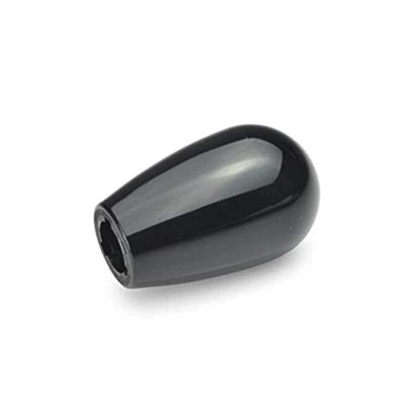 ELESA Knob, Black, 26 mm Diameter, 10 mm Bore