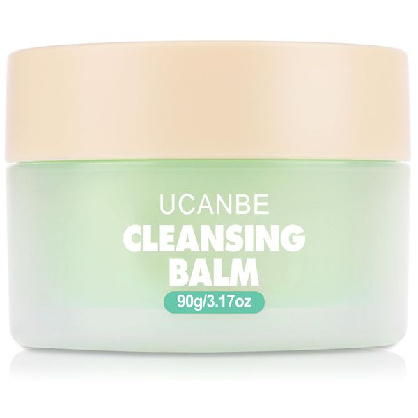 UCANBE Balsamo Struccante Viso e Occhi Naturale Delicato, Cleansing Balm Rimuove il Trucco in Profondità(90g)