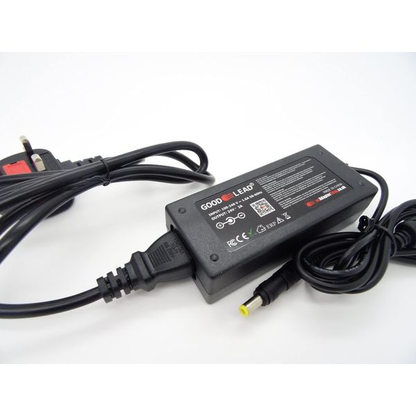 24 Volt 2A ACDC Adapter Power Supply For Fujitsu ScanSnap N1800 Network Scanner