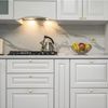 Home Expert 5 Pack Cabinet Knobs Gold Kitchen Cabinet Knobs Gold Knobs for Dresser Drawers Brushed Brass Kitchen Hardware for Cabinets Square Drawer Pulls