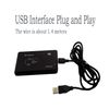 AOAMZ ID Card Reader 14443A Contactless 125kHz RFID Reader with USB Interface + 5 Keychains