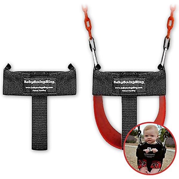 Baby Swing Attachment for Standard Park Swings Portable Lightweight Holds 50 Lbs