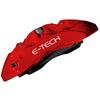 Netagon Car Brake Caliper Quick Drying High Performance Temperature Rating 220 C Paint Kit Set (Red)