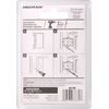 Hardware Essentials 851730 Light Narrow Door Hinges and Fixed Pin Brass 1" -2 pack