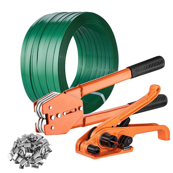Banding Strapping Kit PET Packaging Tool Strapping Tensioner 1000 ft