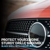 Grille For 2008-2012 Nissan Pathfinder Chrome Shell w/ Black Insert Plastic