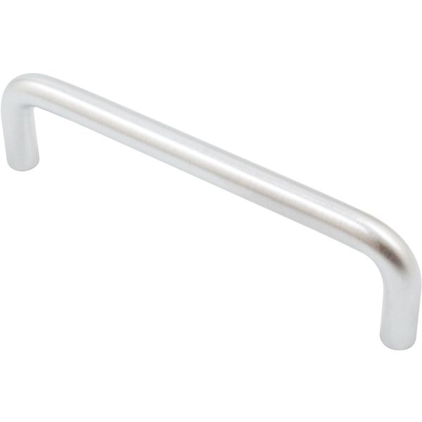 Wire Cabinet Pull, 4 Inches, Satin Chrome by Stone Harbor Hardware