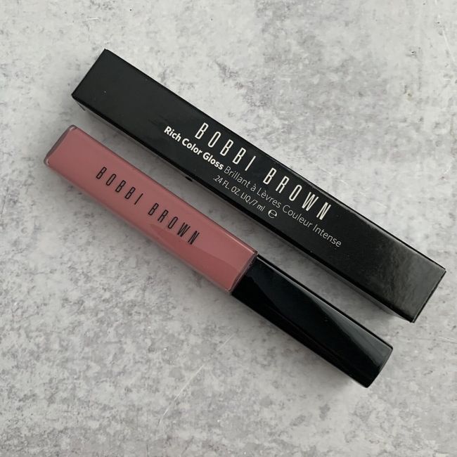 Bobbi Brown Rich Color Lip Gloss .24oz Tutu 1 NEW w/ Box  (Discontinued / RARE)