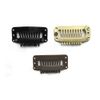 Hair Extension Snap Clips Snap-Comb Wig Clips - Blonde x 20