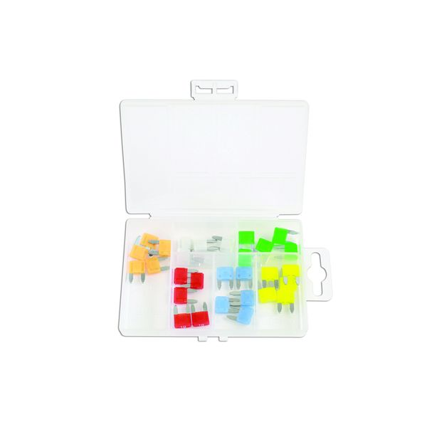 Connect 37157 LED Mini Blade Fuse Assorted Box 30pc
