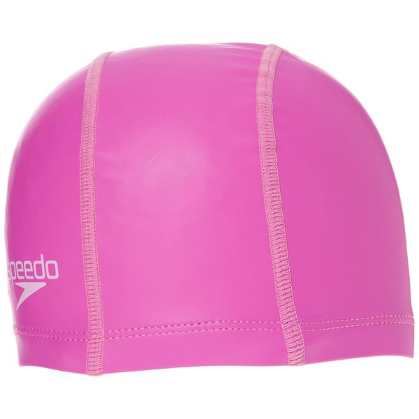 Speedo Unisex Pace Swimming Cap | Comfort Fit, Pink, One Size