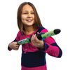 Geospace Bungee Blast Mini - Foam Pump Rocket Toy with EZ-Pull Bungee Power Launch System, Single (Assorted Colors)