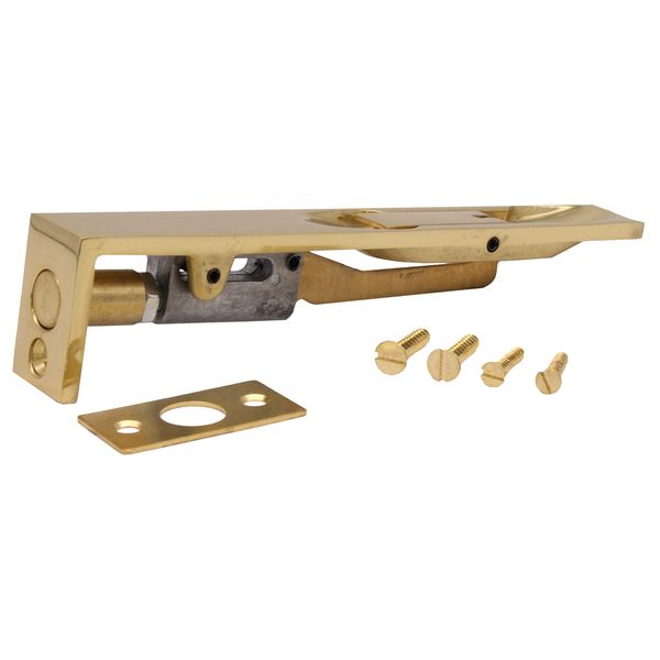 Flush Bolt for Double Doors | Polished Brass | 250mm