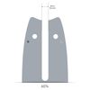 Oregon 160SXEA074 Pro-AM Guide Bar, 16 Inch, Saw