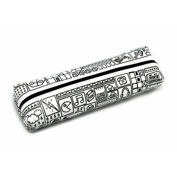 Make Notes EST140 Large Rectangular Pencil Case – Doodle ME Collection