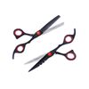 Sharpend Black Diamond Hairdressing Scissors Barber Cutting Thinning 6.5" Pro