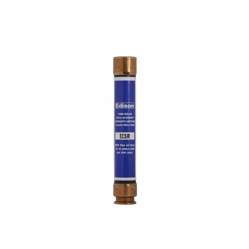 Edison ECSR10 Dual Element Class RK5 Rejection Current-Limiting Time Delay Fuse 10 Amp 600 Volt AC Bullet™