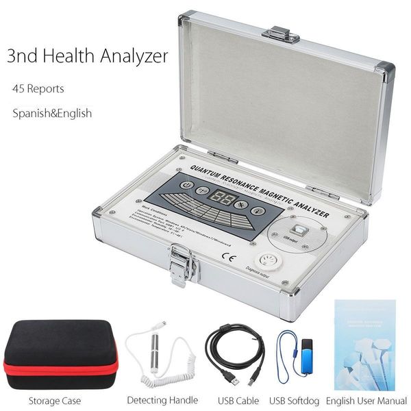 2024 USA Quantum Magnetic Resonance Body Analyzer ® 45 Reports English & Spanish