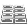 8 Pack Grey Replacement Clips for IKEA Schottis Blinds - Replacement blind clips