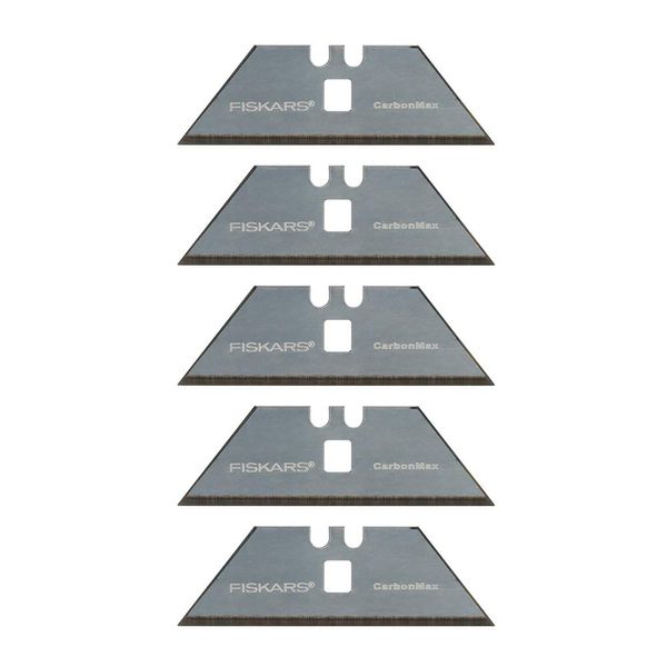 Fiskars 771010-1001 Pro Replacement Blades, 5 Pack, Silver