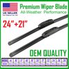 Allstrong Best Quality 24"+21" Windshield Wiper Blades All Weather Performance