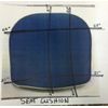 Frontgate Georgian Charleston Replacement Dining Chair cushion sapphire blue 