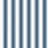 MyTinyWorld Dolls House Miniature Blue Mixed Striped Wallpaper