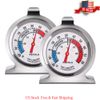 2PK Refrigerator Thermometer Freezer Kitchen Fridge Temperature Gauge Sensor