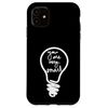 iPhone 11 You are very smart. light bulb, idea Case