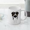 CafePress 3 Blkaussiemug 20 oz Ceramic Coffee Mega Mug