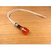 BBT 12 VDC Waterproof Hi-Profile Amber LED Indicator Light