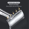 BAILI Double Edge Safety Razor Rust-Proof Reusable Manual Long Handle Wet Shaving Shaver for Men Women BD191C