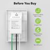 BN-LINK Smart Wi-Fi in-Wall Outlet Plug With 2 Independently Controlled Sockets