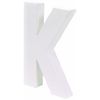 Decopatch Letter K Mache AC157O, White