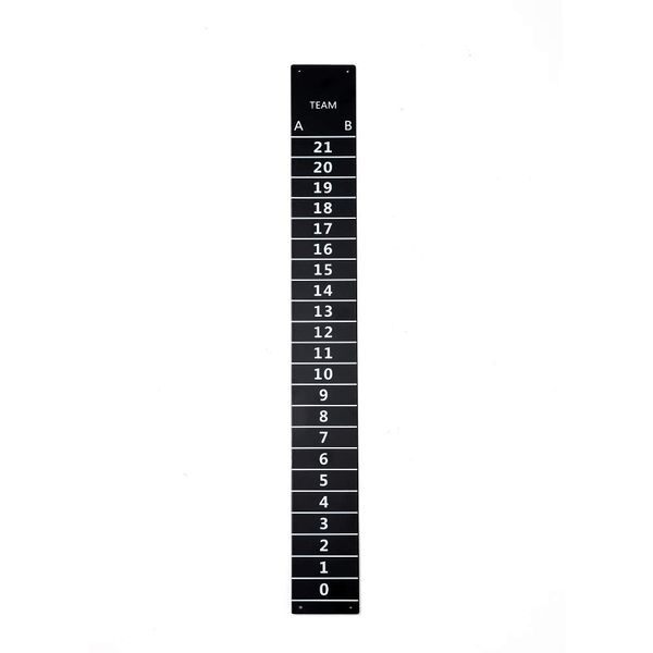IParts Cornhole Game Steel Scoreboard with Magnetic Score Keepers, Applicable to Ladder Toss Game as Well