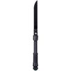 Black 5-In-1 Multi Purpose Camping Tool Emergency - Shovel Saw Axe Pick Compass