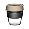 KeepCup Original, Lightweight Reusable Plastic Coffee Cup with Splashproof Sipper Lid - 8oz/227ml - Milk