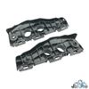 Bumper Bracket Set For 2009-2010 Toyota Corolla Set Driver & Passenger Side BLK