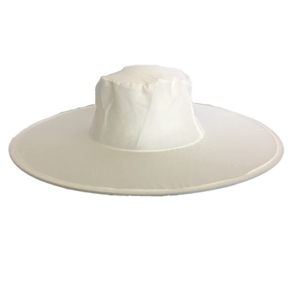 Purple Turtle Packable Pop Up Sun Hats-White