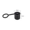 uxcell Dustproof Cap Port Cover Silicone Protector BNC Black 10pcs