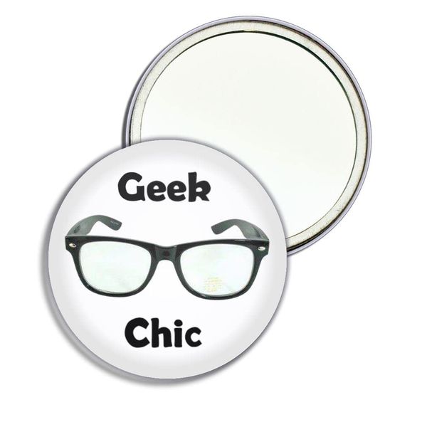 Geek Chic - 77mm Round Compact Mirror