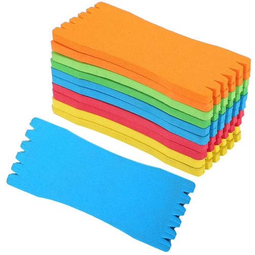 AllBright Fishing Line Spool, Fishing Hook, Fishing Tackle Line, Sponge Sheet, Sponge, Set of 20 (2.0 x 4.7 inches (5 x 12 cm)