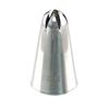 PME JEM Drop Flower Piping Nozzle no. 2D, Plastic, Silver Plastic