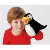 Folkmanis Little Puffin Hand Puppet, Black, White, Yellow, 1 EA