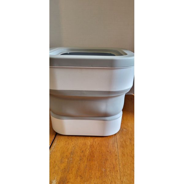 Collapsible Dog Food Storage Container, 15Lb Airtight Pet Food Storage Container