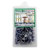 Osato Rust Resistant Concrete Screws Plates, 200 Count (544-005) 4 x 25