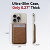 Voice Recorder Carrying Case for PLAUD NOTE, Compatible with PLAUD NOTE AI Audio Recorder, Portable Protective Case, Brown