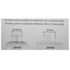 Soap and Lotion Dispenser Pump 24/410, 1CC (Black, 2)