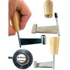 Replacement crank/knife/scraper for Girol Tte de Moine Cheese Slicer Inner Diameter 8 mm