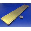 360 Brass Flat Bar Stock, 250" Thick x 2.50" Width x 1 Ft. Length, 1 Pc.